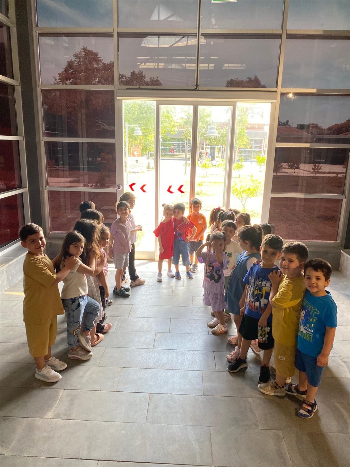 Cesur Anaokulu okul içi grup etkinliği