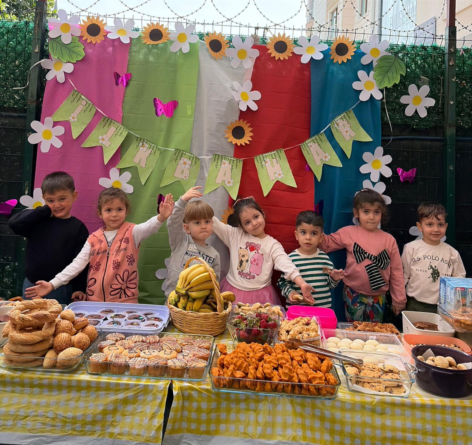 Cesur Anaokulu paylaşım sofrası ve sınıf etkinliği